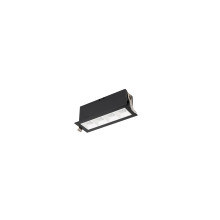 Multi Stealth Downlight Trim 4 Cell Flood Beam 3500K 90CRI in White/Black