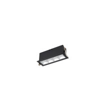 Multi Stealth Downlight Trim 4 Cell Spot Beam 4000K 90CRI in Haze/Black