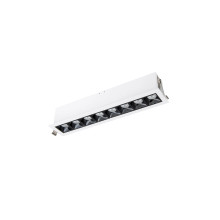 Multi Stealth Downlight Trim 8 Cell Flood Beam 2700K 90CRI in Black/White