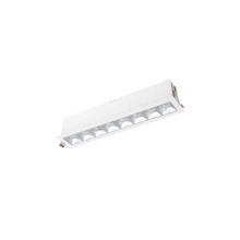 Multi Stealth Downlight Trim 8 Cell Narrow Flood Beam 3000K 90CRI in Haze/White