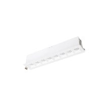 Multi Stealth Downlight Trim 8 Cell Spot Beam 3500K 90CRI in White/White