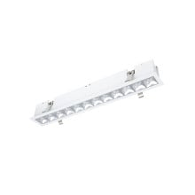 Multi Stealth Downlight Trim 12 Cell Flood Beam 3000K 90CRI in Haze/White