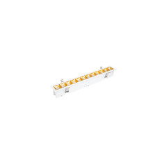 Multi Stealth Downlight Trim 12 Cell Narrow Flood Beam 3500K 90CRI in Gold/White