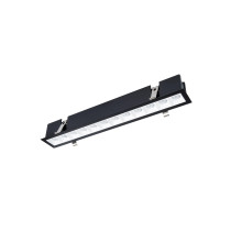 Multi Stealth Downlight Trim 12 Cell Spot Beam 4000K 90CRI in White/Black