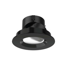 Aether 2in Adjustable Round Trim Flood CRI90 3000K Lensed Lensed Black