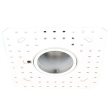 Aether 2in Wall WashRound Trimless Asym CRI85 4000K Brushed Nickel