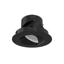 Aether 2in Wall WashRound Trim Asym CRI85 3000K Black