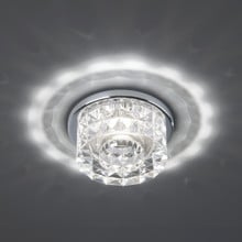 Elipse Ikon CCT Selectable 3000K/3500K/4000K Trim with Light Engine and New Construction or Remodel Housing in White