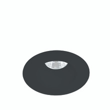 Ocularc 2.0 LED Round Open Reflector Flood 3000K Trim with Light Engine and New Construction or Remodel Housing in Black
