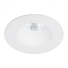 Ocularc 2.0 LED Round Open Reflector Narrow 3000K Trim with Light Engine and New Construction or Remodel Housing in Brushed Nickel