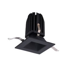 FQ 2' Square Downlight Trim Dim-to-Warm Black