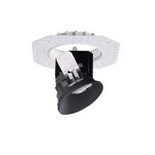 Aether Round Adjustable Trimless with LED Light Engine Spot 15 Beam 2700K in Black
