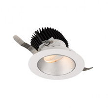 Aether Round Adjustable Trim with LED Light Engine Flood 50 Beam 3000K in Haze White