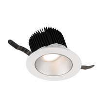Aether Round Trimless with LED Light Engine Asym Beam 4000K in Haze White