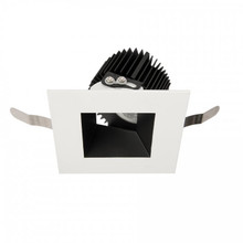Aether Square Adjustable Trim with LED Light Engine Narrow 25 Beam 4000K in Black