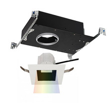 Aether Square Trimless with LED Light Engine Flood 40 Beam 2700K in Black White