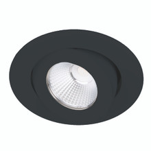 Ocularc 3.0 LED Round Adjustable Flood 2700K Trim with Light Engine in Black