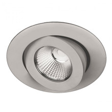 Ocularc 3.0 LED Round Adjustable Flood 2700K Trim with Light Engine in Brushed Nickel