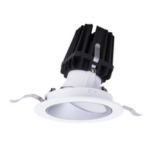 FQ 4' Round Wall Wash Trim Dim-to-Warm Haze/White