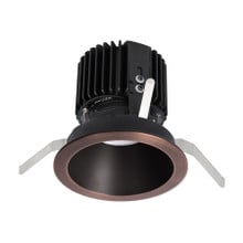 Volta Round Trim with LED Light Engine Wide Flood 60 Beam 4000K Cool White in Copper Bronze