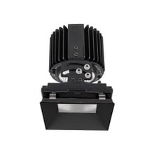 Volta Square Adjustable Invisible Trim with LED Light Engine Narrow 25 Beam 3000K Soft White 90CRI in Black