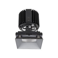 Volta Square Adjustable Invisible Trim with LED Light Engine Spot 15 Beam 2700K Warm White in Haze