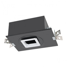 Volta 4.5in Square New Construction Housing Lutron 15W with EM Chicago Plenum
