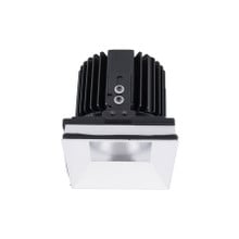 Volta Square Shallow Regressed Invisible Trim with LED Light Engine Spot 15 Beam 4000K Cool White in White
