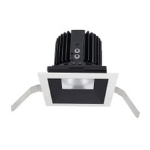 Volta Square Shallow Regressed Trim with LED Light Engine Narrow 25 Beam 3000K Soft White in Black Haze