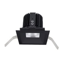Volta Square Shallow Regressed Trim with LED Light Engine Wide Flood 60 Beam 3000K Soft White 90CRI in Black