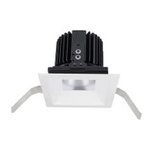 Volta Square Shallow Regressed Trim with LED Light Engine Wide Flood 60 Beam 3000K Soft White 90CRI in White
