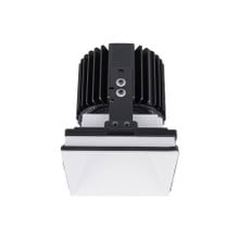 Volta Square Invisible Trim with LED Light Engine Flood 45 Beam 4000K Cool White in White