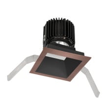Volta Square Trim with LED Light Engine Spot 15 Beam 2700K Warm White 90CRI in Copper Bronze