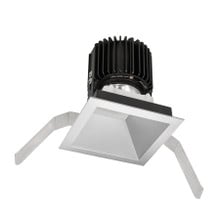 Volta Square Trim with LED Light Engine Wide Flood 60 Beam 3000K Soft White in Haze