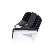 Volta Square Wall Wash Invisible Trim with LED Light Engine Asymmetrical Beam 2700K Warm White 90CRI in White