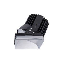Volta Square Wall Wash Invisible Trim with LED Light Engine Asymmetrical Beam 3000K Soft White 90CRI in Haze