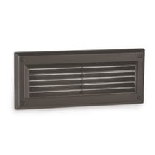 Endurance™ Louvered LED Brick Light in Architectural Bronze