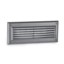 Endurance™ Louvered LED Brick Light in Architectural Graphite