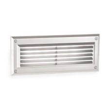 Endurance™ Louvered LED Brick Light in Architectural White