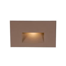 LEDme Horizontal Step and Wall Light 277V in Bronze