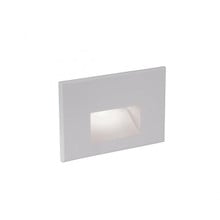 STEP LGT 277V AMBER ANTI MICROBIAL WHITE in White on Aluminum