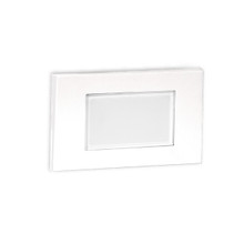 LED Diffused Step and Wall Light 120V 3000K in White