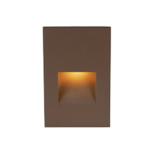 LEDme Vertical Amber Step and Wall Light 277V in Bronze