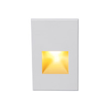 LEDme Vertical Amber Step and Wall Light 277V in White