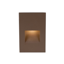 LEDme Vertical Step and Wall Light 277V Blue in Bronze