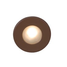 LEDme Full Round Step and Wall Light in Bronze