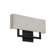 MANHATTAN 22' LED Wall Sconce 2700K in Black