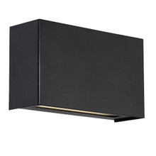 BLOK 12' LED Wall Sconce 3000K in Black