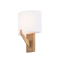 FITZGERALD 8' LED Wall Sconce 3500K in Aged Brass