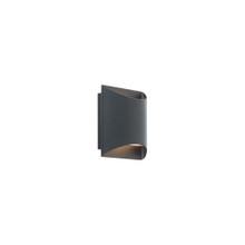 Duet 6' LED Wall Sconce 3500K in Black